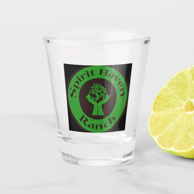 Copo De Shot Spirit Haven Ranch Logo Shot Glass (Frente)