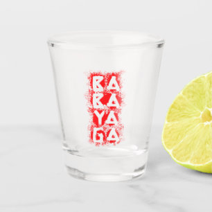 Copo De Shot Splatter Sanguíneo Baba Yaga
