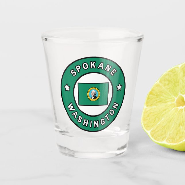 Copo De Shot Spokane Washington (Frente)