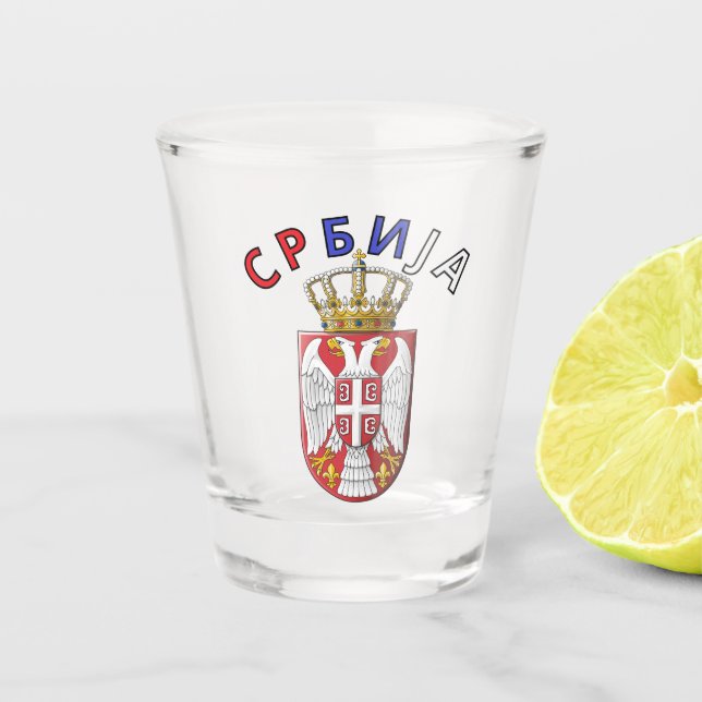 Copo De Shot Srbija Rakija (Frente)