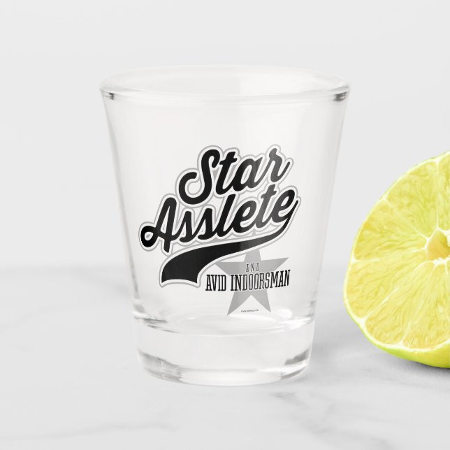 Copo De Shot Star Asslete (Avid Indoorsman) (Frente)