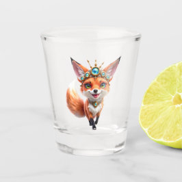 Copo De Shot Starlit Fox of the Moonlit Meadows. 