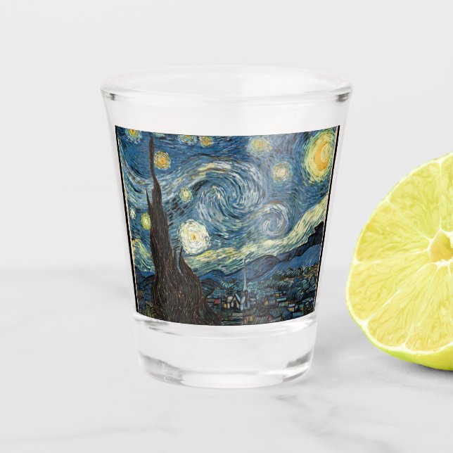 Copo De Shot Starry Night (Frente)