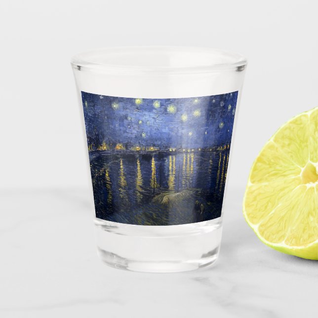 Copo De Shot Starry Night Over the Rhone (Frente)