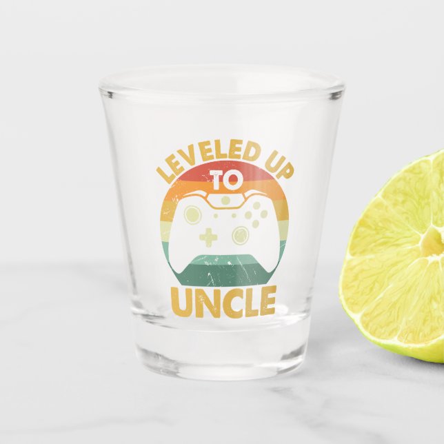 Copo De Shot Subiu de Nível para Tio (Frente)