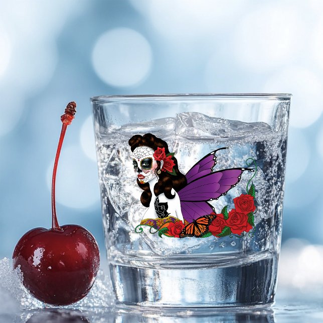 Copo De Shot Sugar SKull Fairy Sunset (Criador carregado)