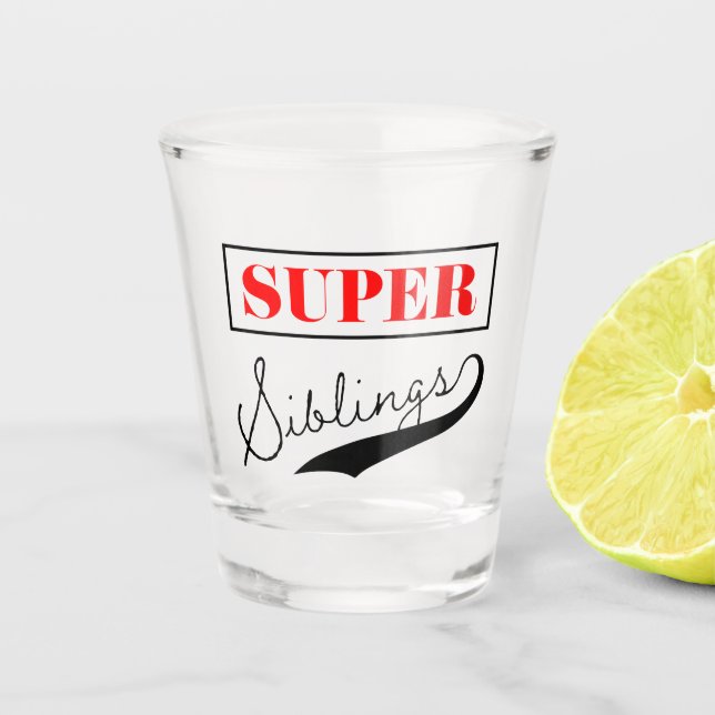 Copo De Shot Super Sibling (Frente)