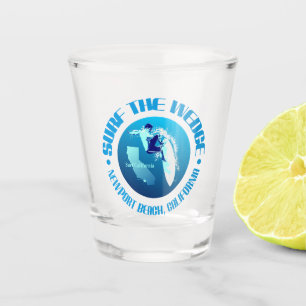 Copo De Shot Surf a borda