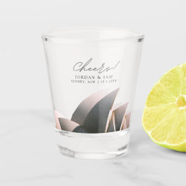 Copo De Shot Sydney Opera House Casamento Favor Cheers Shot Gla