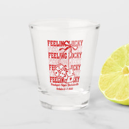 Copo De Shot Taça de Shot para Despedida de Solteira Lucky in L