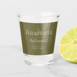 Copo De Shot Taça para Noiva Personalizada Sage