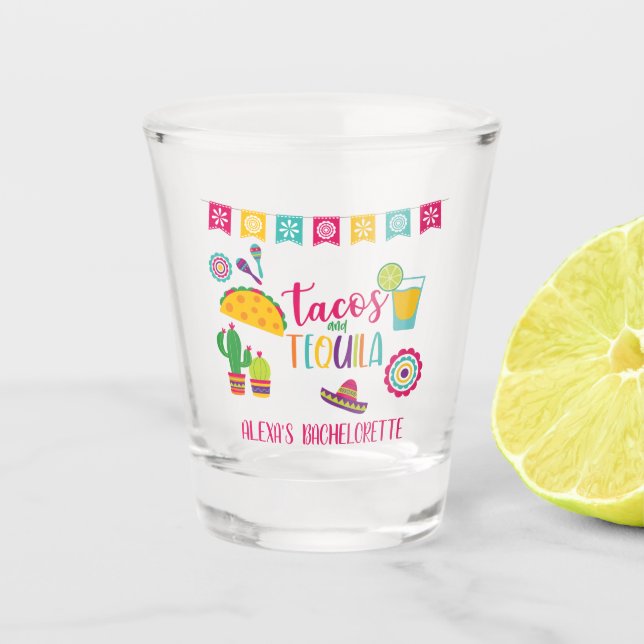 Copo De Shot Tacos e Tequila Shot Glass (Frente)