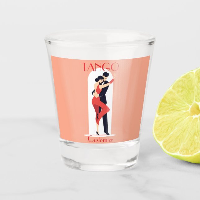 Copo De Shot Tango Dancers Thunder_Cove (Frente)