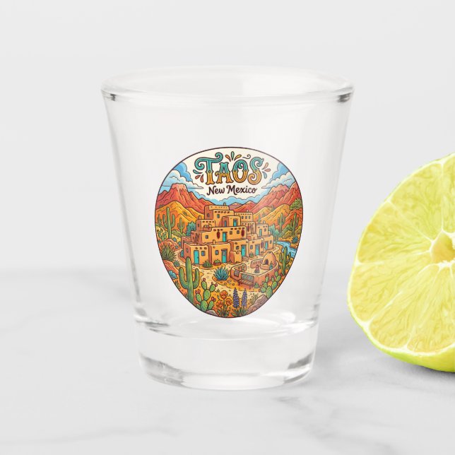 Copo De Shot Taos EUA (Frente)