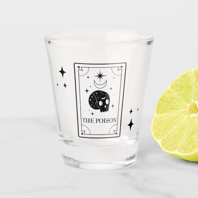 Copo de Shot Tarot Mystic Fortune (Frente)