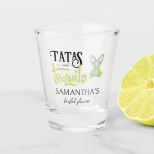 Copo De Shot Tatas e Tequila Festa de Chá de Noiva Moderna Fies