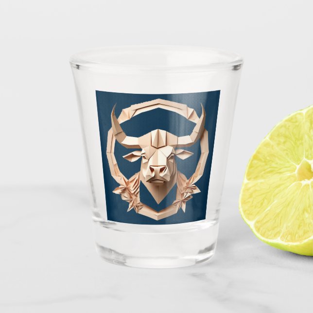 Copo De Shot Taurus Shot Glass (Frente)