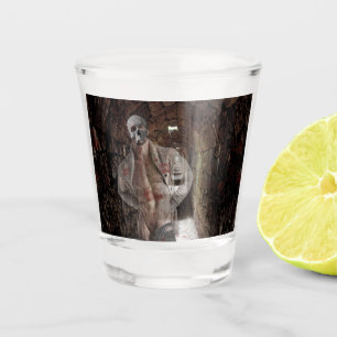 Copo De Shot Tela fantasma muscular de SlipperyJoe iluminada ma
