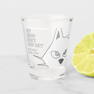 Copo De Shot tempo feliz Glass