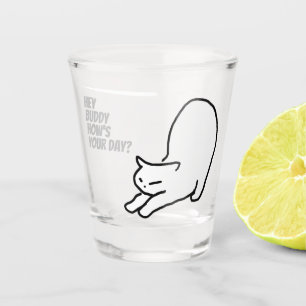 Copo De Shot tempo feliz Glass
