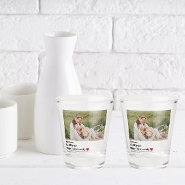 Copo De Shot Tendy Romantic Cote | Melhor presente para Dias de