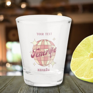 Copo De Shot Tenerife canários de férias de Espanha