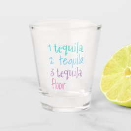 Copo De Shot Tequila Engraçada Vidro