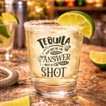 Tequila engraçado pode não ser a resposta