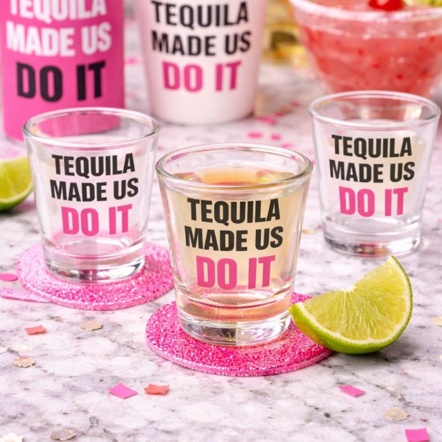 Copo De Shot Tequila Nos Fez Fazer Isso | Esquadrão de Noivas B (Criador carregado)