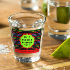 Copo De Shot Tequila O'Clock Evento Personalizado