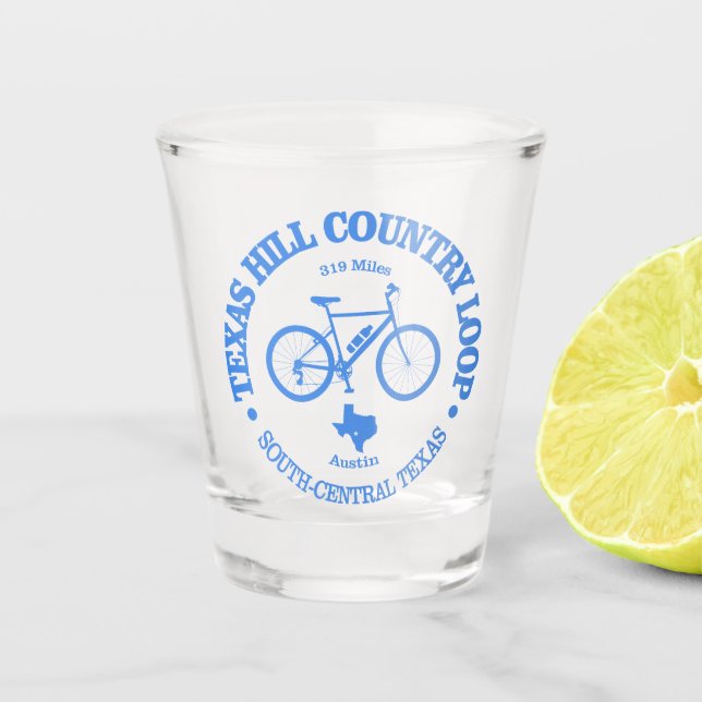 Copo De Shot Texas Hill Country (ciclismo) (Frente)
