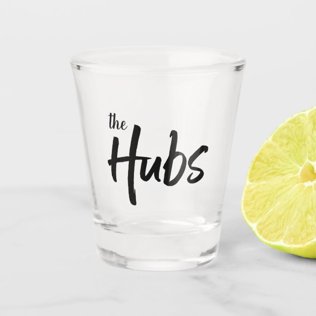 Copo De Shot Texto de Grupo Sísmico de Brincadeira de Casamento (Frente)