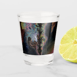 Copo De Shot Thaddeus & Crimson Design de Pintura