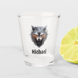 Copo De Shot The Wolf Personalized