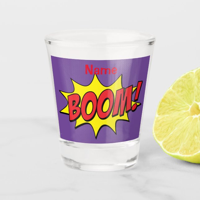 Copo De Shot Thunder_Cove do Boom do Cartoon (Frente)