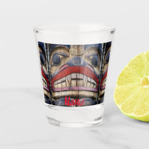 Copo De Shot Thunder_Cove Totem de Rosto Polar