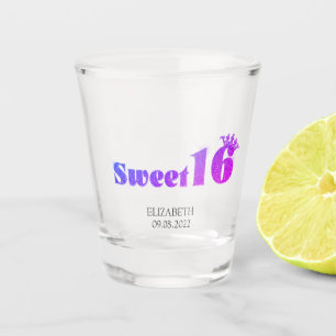Copo De Shot Tiaro Brilhante Chic Sweet 16