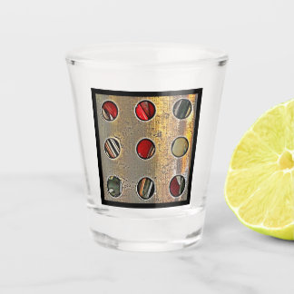 Copo De Shot Tic Tac Toe Shot Glass