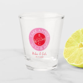 Copo De Shot Tied The Knot Wedding Shot Glass