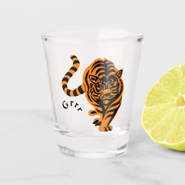 Copo De Shot Tigre (Frente)