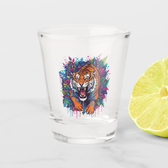 Copo De Shot Tigre (Frente)