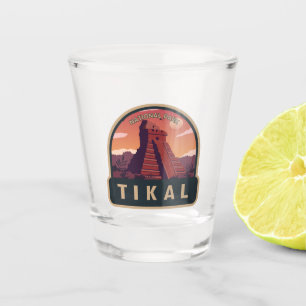 Copo De Shot Tikal National Park Guatemala Vintage