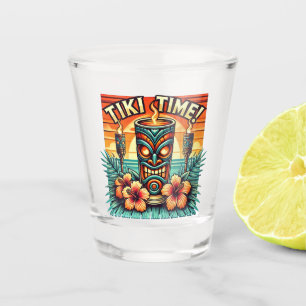 Copo De Shot Tiki Time Shot Glass - Vídeo Tropical