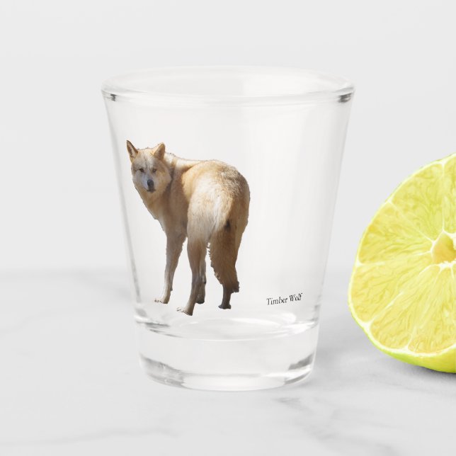 Copo De Shot Timber Wolf shot glass (Frente)