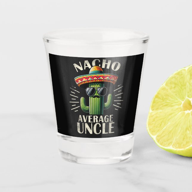 Copo De Shot Tio Não Médio Dia dos Pais  (Frente)