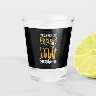 Copo De Shot Tipos saxofone