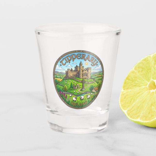 Copo De Shot Tipperary Irlanda (Frente)