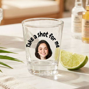 Copo De Shot Tiro Engraçado para Mim no Meu Aniversário Despedi