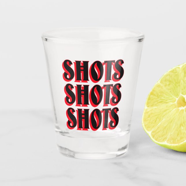 Copo De Shot Tiros (Frente)