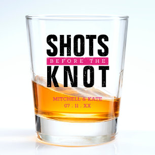Copo De Shot Tiros Antes do Nó Festa de Despedida de Solteira R
